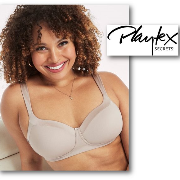 Playtex Other - PLAYTEX "Secrets" Shaping Balconette Wirefree Bra  NEW WITH TAGS!   Size 44DDD